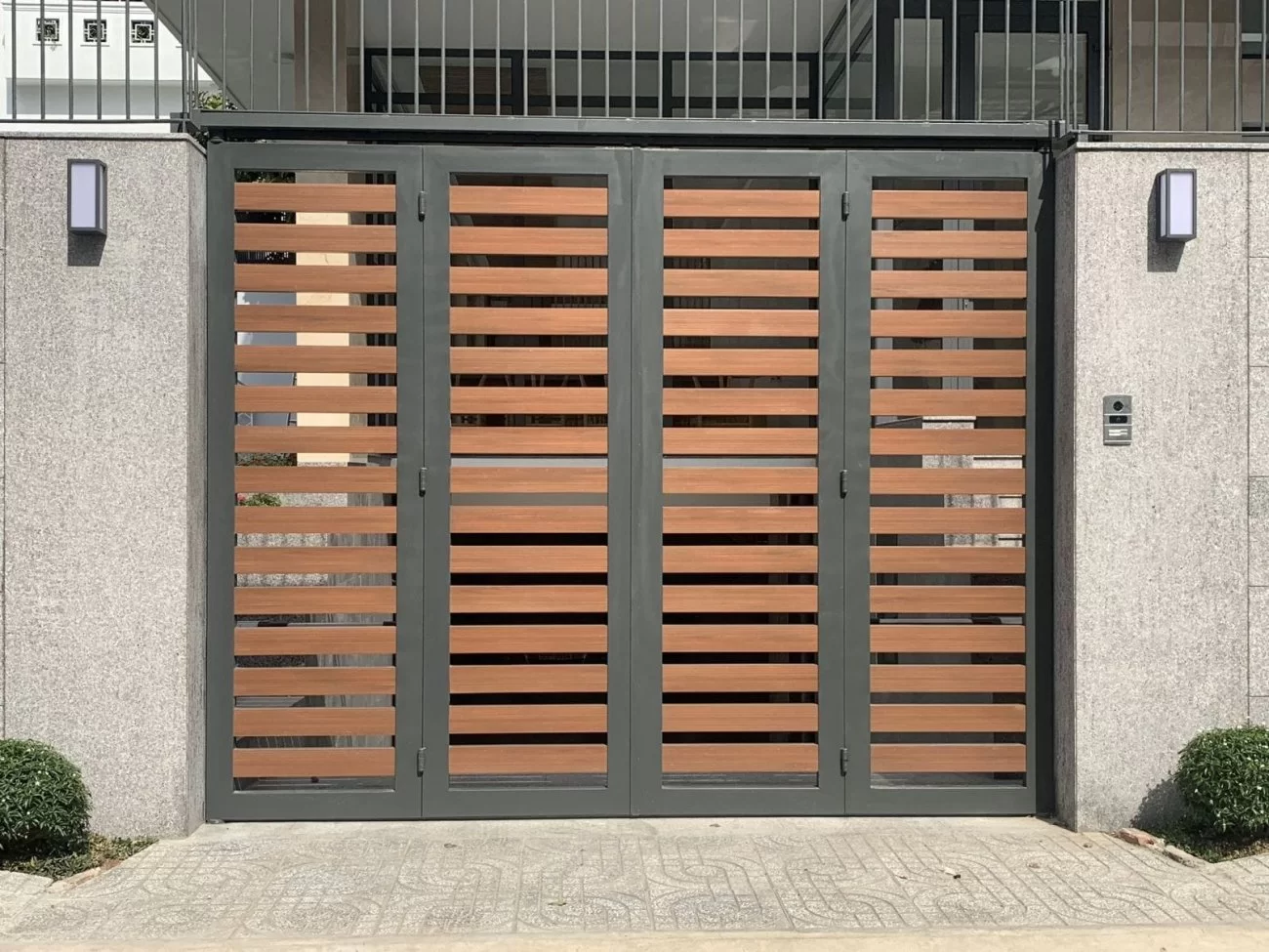 Cổng tự động cho biệt thự cao cấp Bảo Phúc