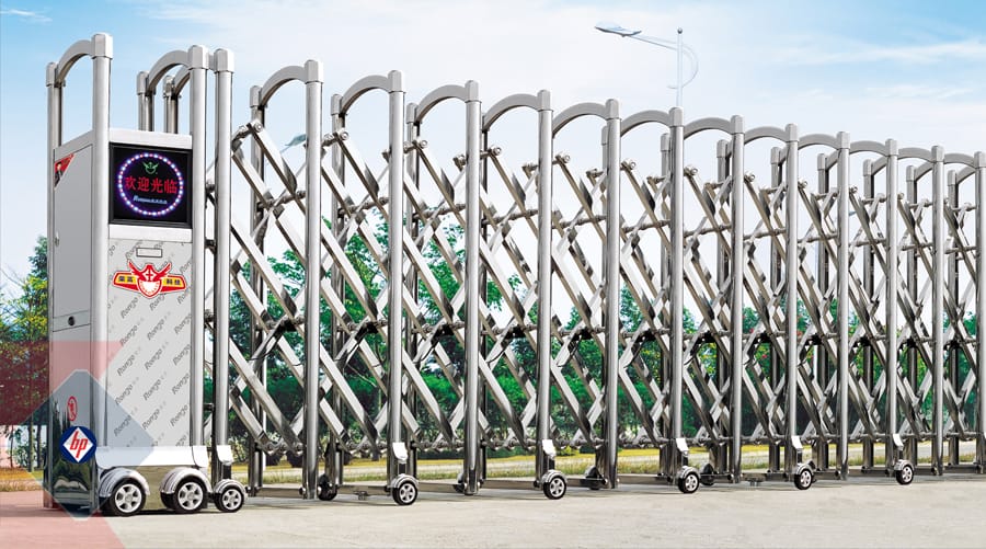 Cổng xếp nhập khẩu cho trường học
