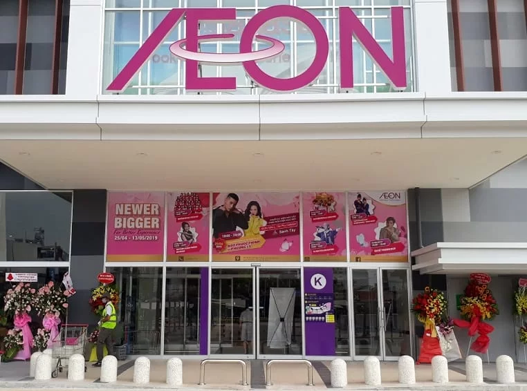 Bảo Phúc lắp đặt cửa tự động tại Aeon Bình Tân