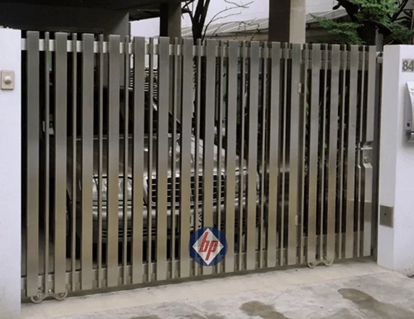 Cổng tự động inox