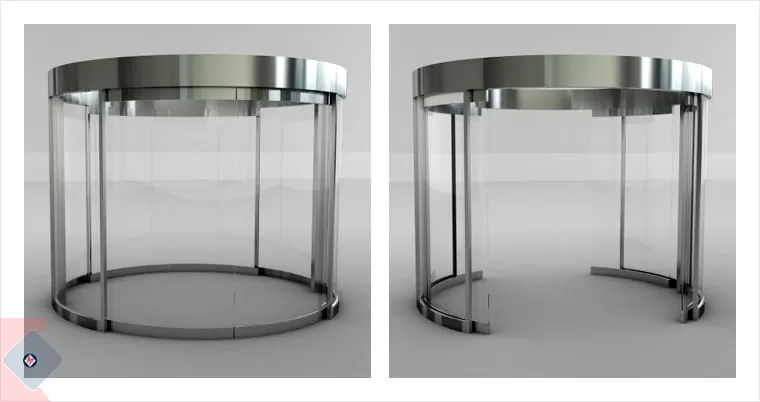Cửa xoay tròn tự động Swico