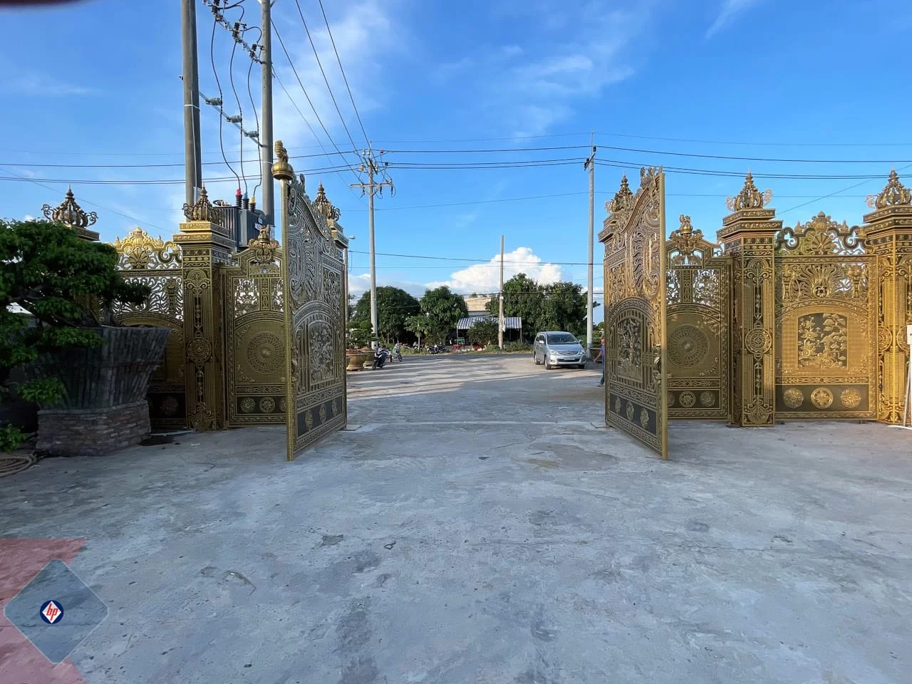 Bảo Phúc lắp đặt cổng âm sàn tự động Eli BT A40