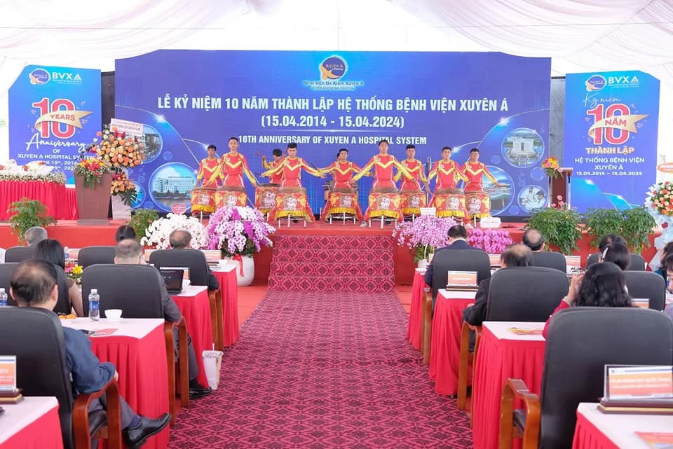 Khai mạc lễ kỷ niệm 10 năm thành lập bệnh viện Xuyên Á