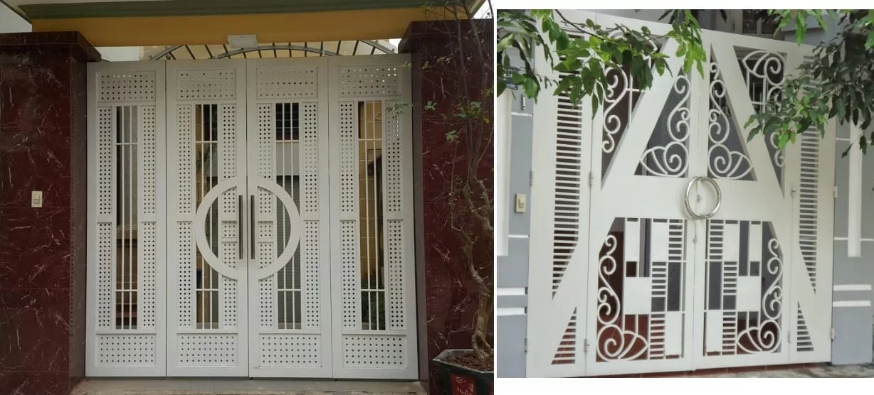 mẫu cổng sắt đẹp