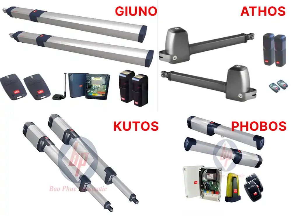 Motor BFT chính hãng Ý dùng cho cổng tự động cánh tay đòn, nhập khẩu bởi Bảo Phúc