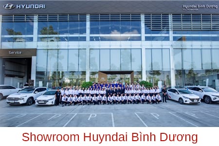 showroom huyndai Bình Dương