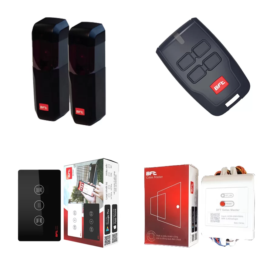 Thiết bị điều khiển và cảm biến an toàn dành cho cổng tự động