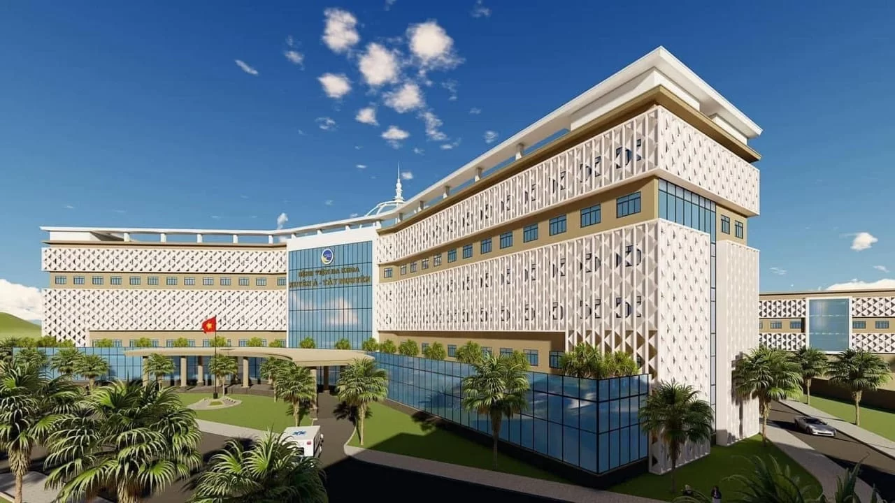 quy mô bệnh viện xuyên á tây nguyên