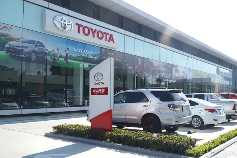 Chuỗi Showroom Toyota
