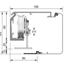 Motor cửa FACE SL6 