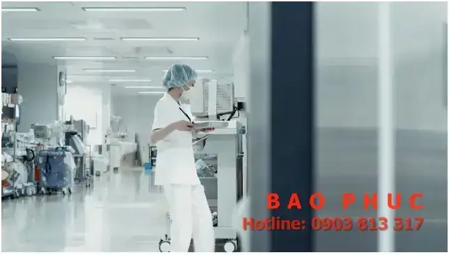 Cửa phòng mổ bệnh viện tự động cao cấp