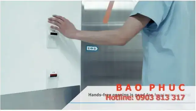Cửa phòng mổ bệnh viện tự động cao cấp