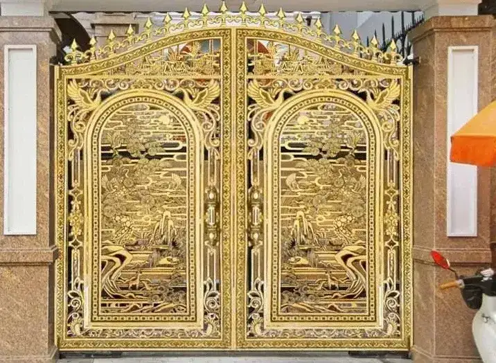 Motor cổng mở tự động âm sàn, tay đòn