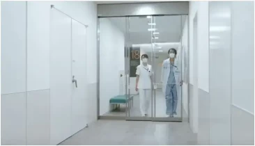 Cửa trượt xếp lớp tự động cao cấp