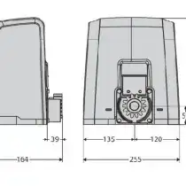 Thanh chắn barrier MAXIMA 60