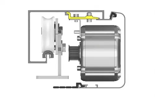 Ảnh: Cửa trượt tự động SL4 sản phẩm của FACE