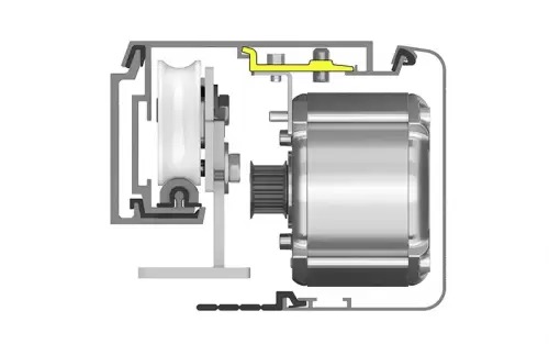 Ảnh: Cửa trượt tự động SL5 sản phẩm của FACE 